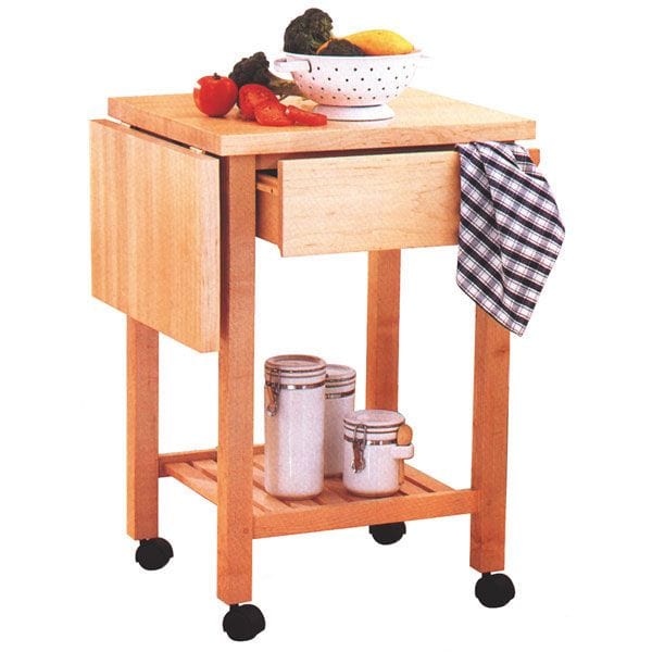 Woodworking Project Paper Plan to Build Kitchen Cart alt 0