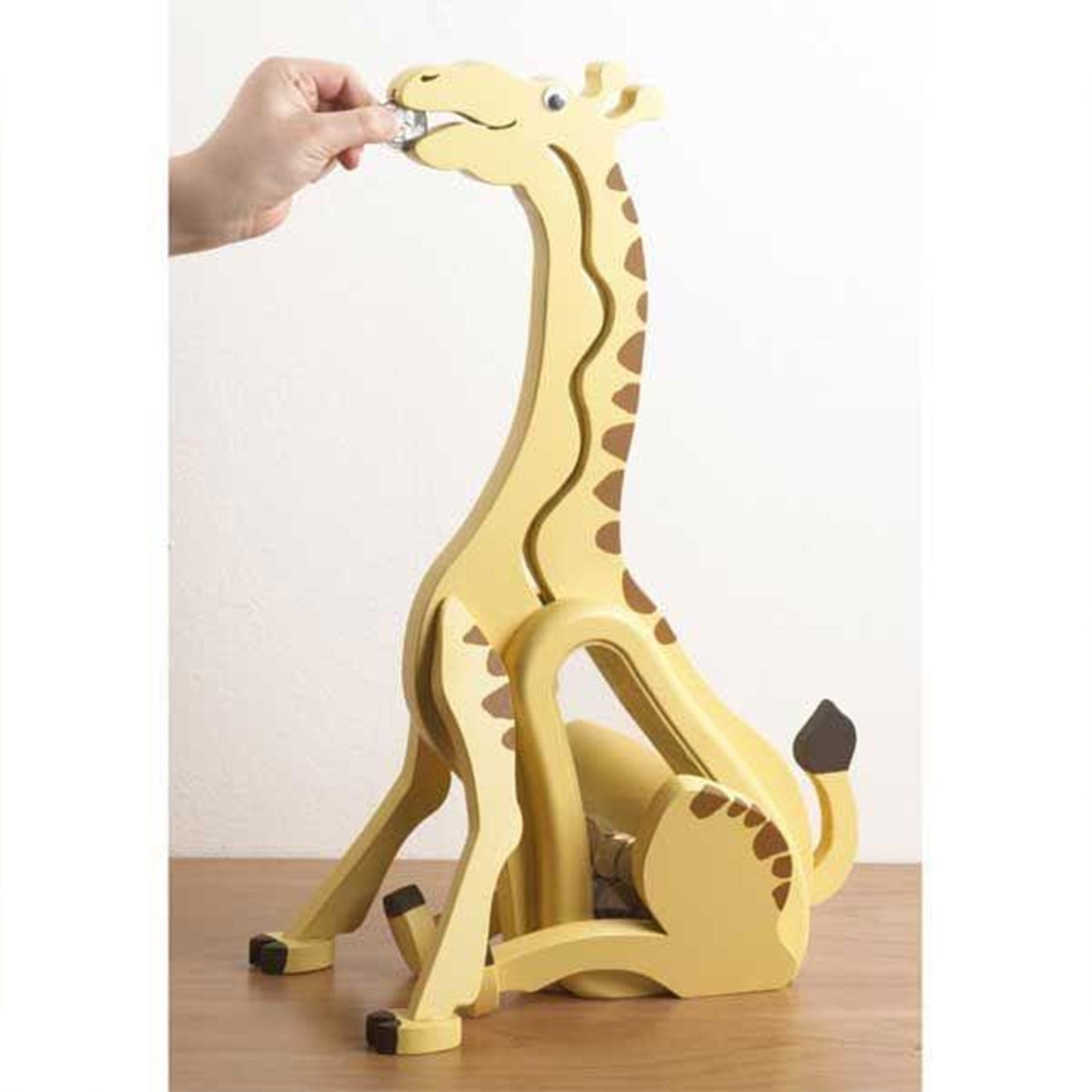 Downloadable Woodworking Project Plan to Build Money-Hungry Giraffe Bank alt 0