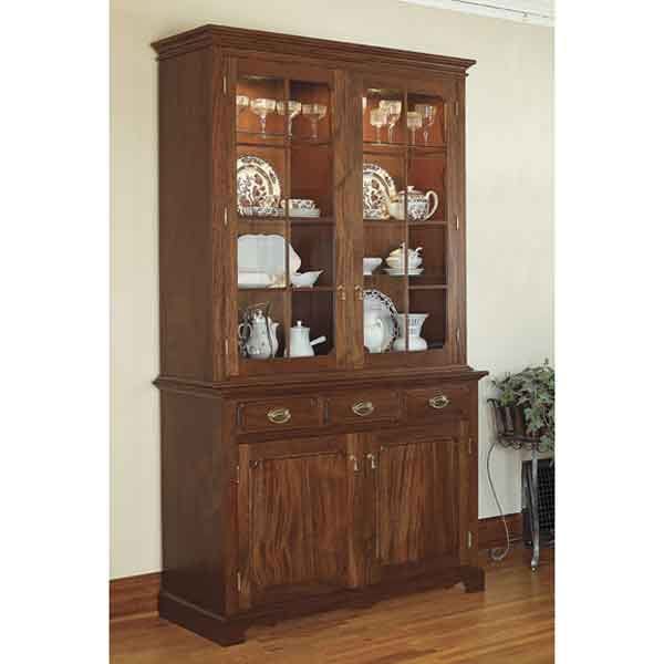 Woodworking Project Paper Plan to Build Heirloom China Cabinet alt 0