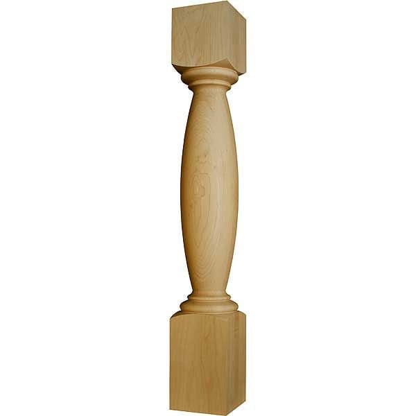 Albert Island Leg Walnut alt 0