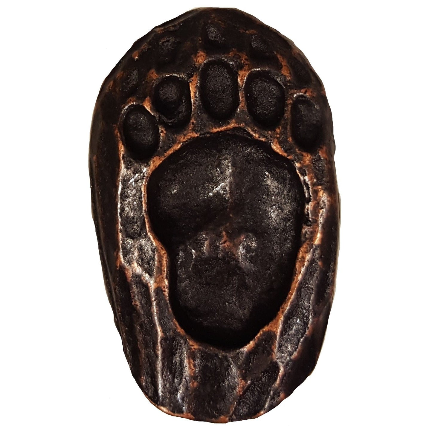 Single Bear Track Pull, Left, Oil Rubbed Bronze, Model 171ORB alt 0