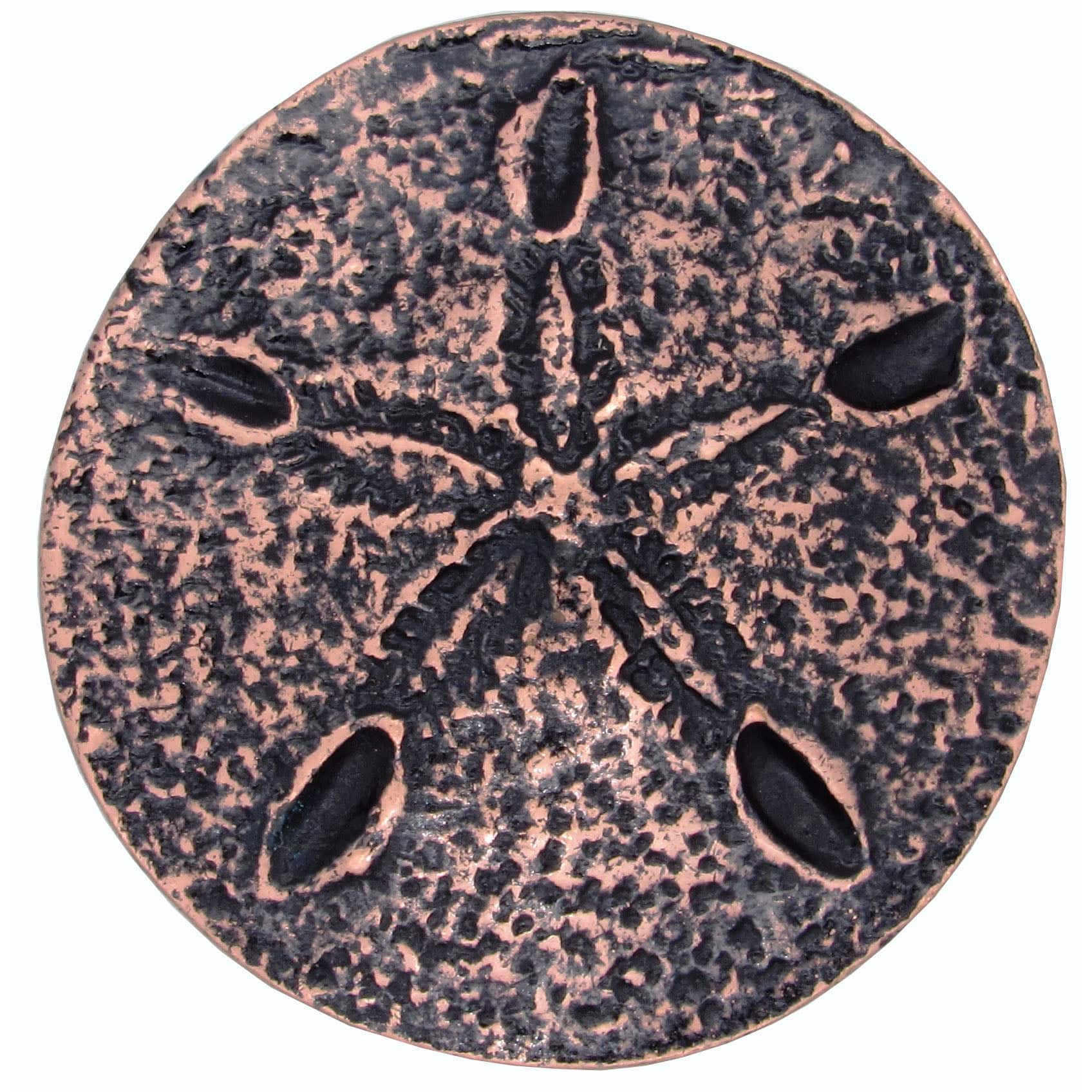 Sand Dollar Pull, Antique Copper, Model 339AC alt 0
