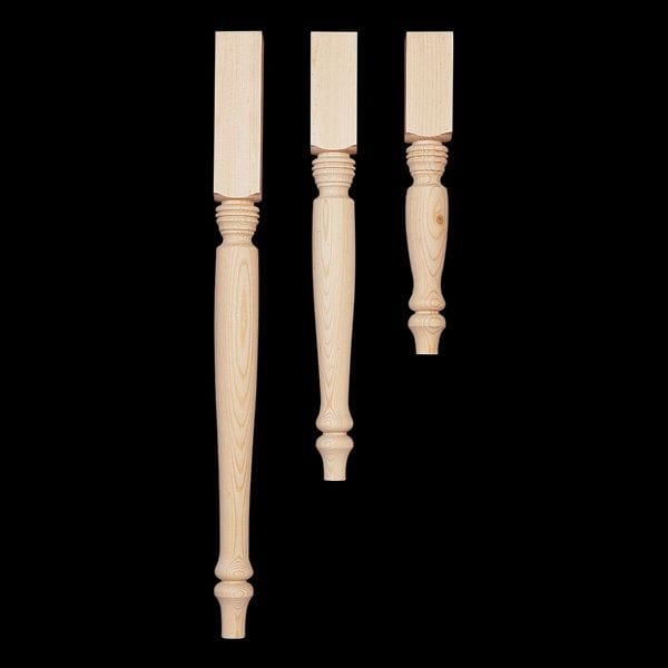 Country Table Leg 29in Maple alt 0
