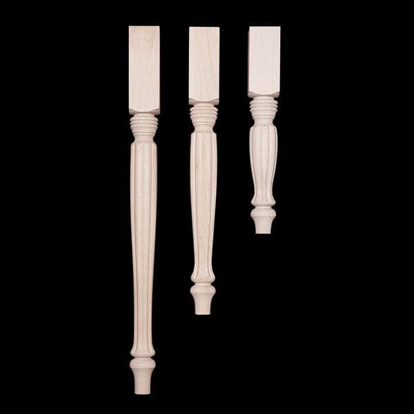 French Table Leg 29in Maple alt 0