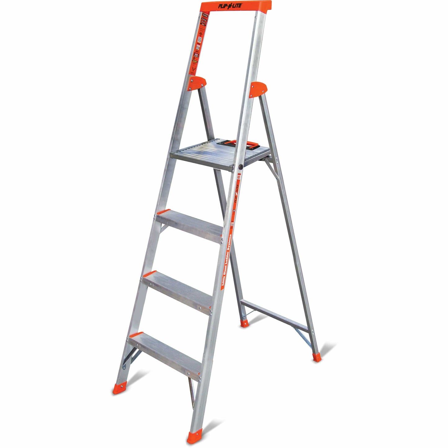 Flip-N-Lite 6' Platform Ladder alt 0