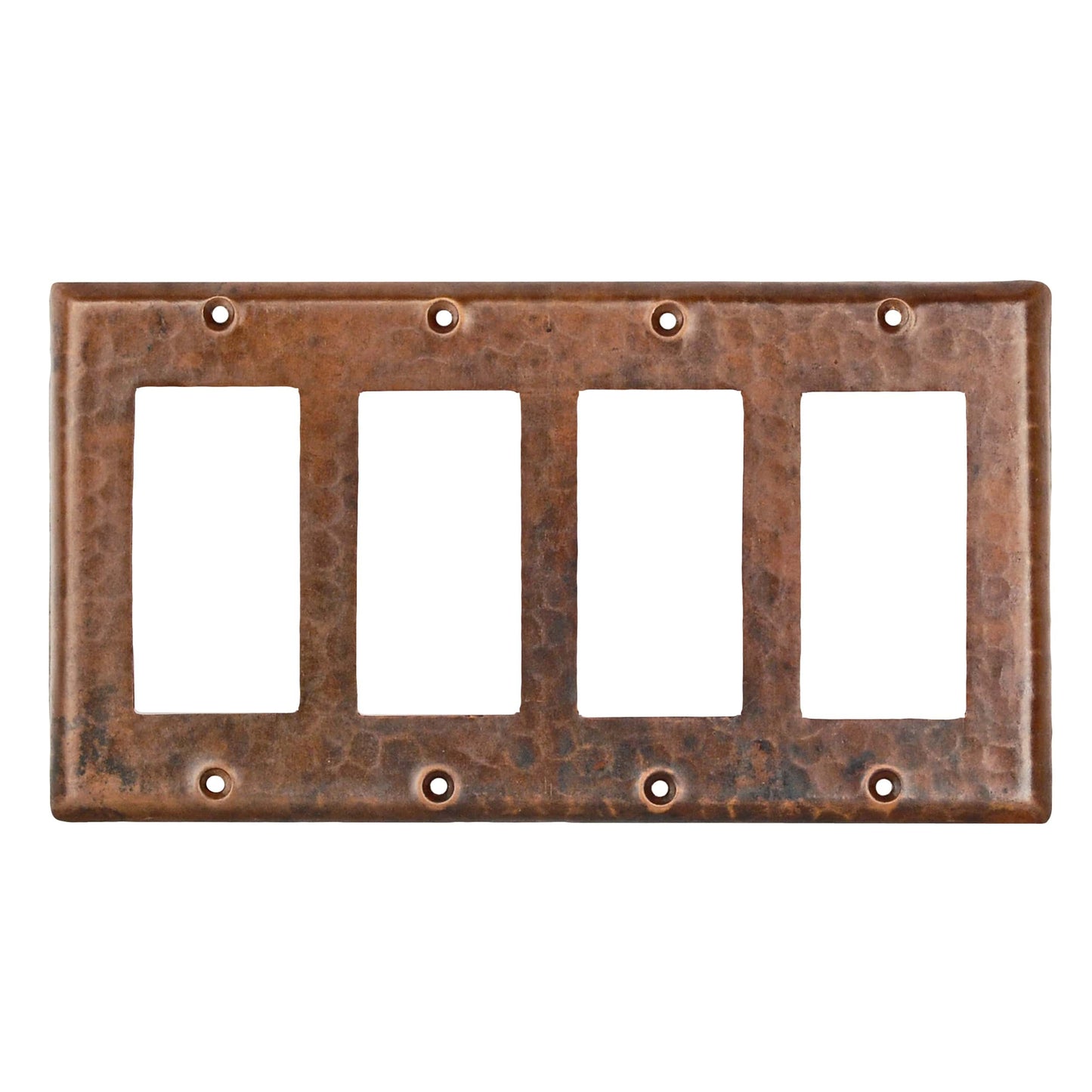 Quadruple Ground Fault/Rocker GFI Switchplate Cover alt 0