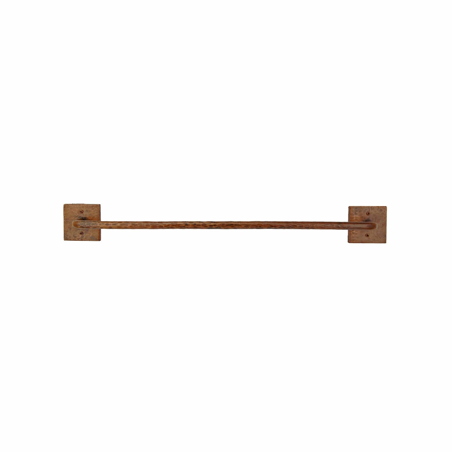 18" Hand Hammered Towel Bar alt 0