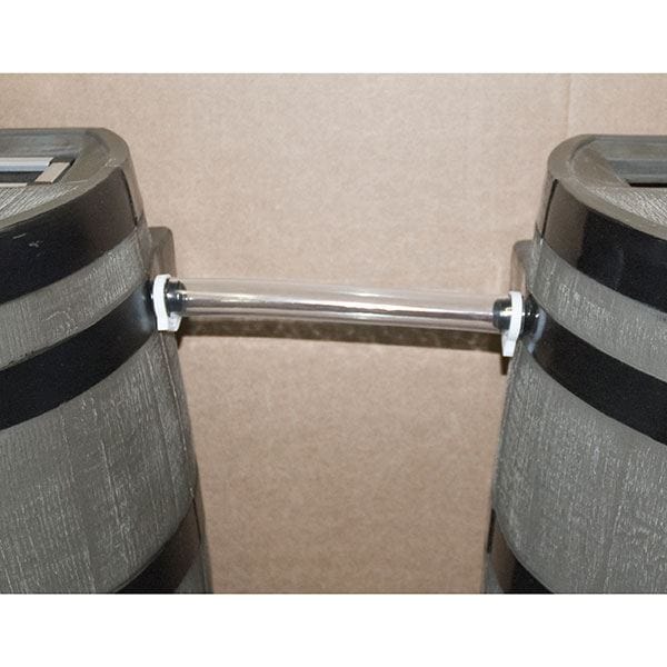 Link Kit for 50 gallon Rain Barrels with Flat Back alt 0