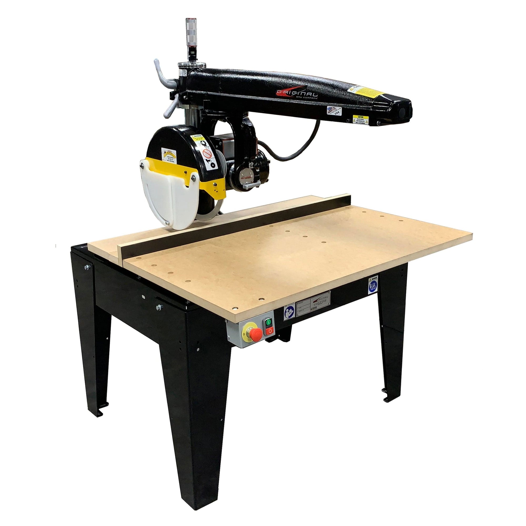 Radial Arm Saw with 14" Blade and 24" Crosscut, 5HP 3PH 208/230V alt 0