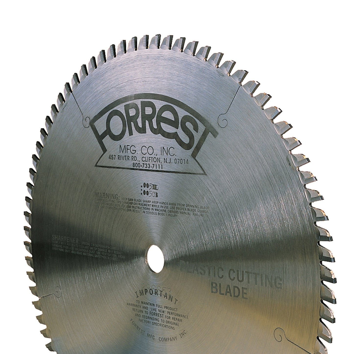 NM106011100 No Melt Saw Blade, Thin-Kerf, 10" x 60 Tooth alt 0