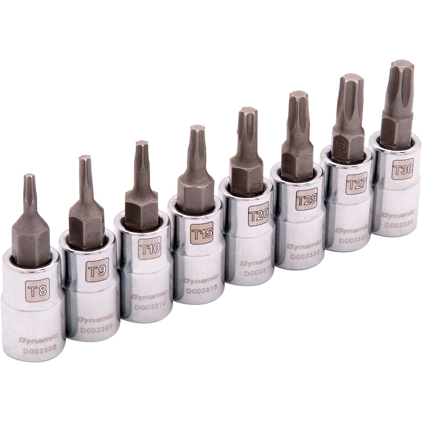 1/4" Drive 8pc Standard Torx® Socket Set - T8 - T30 alt 0