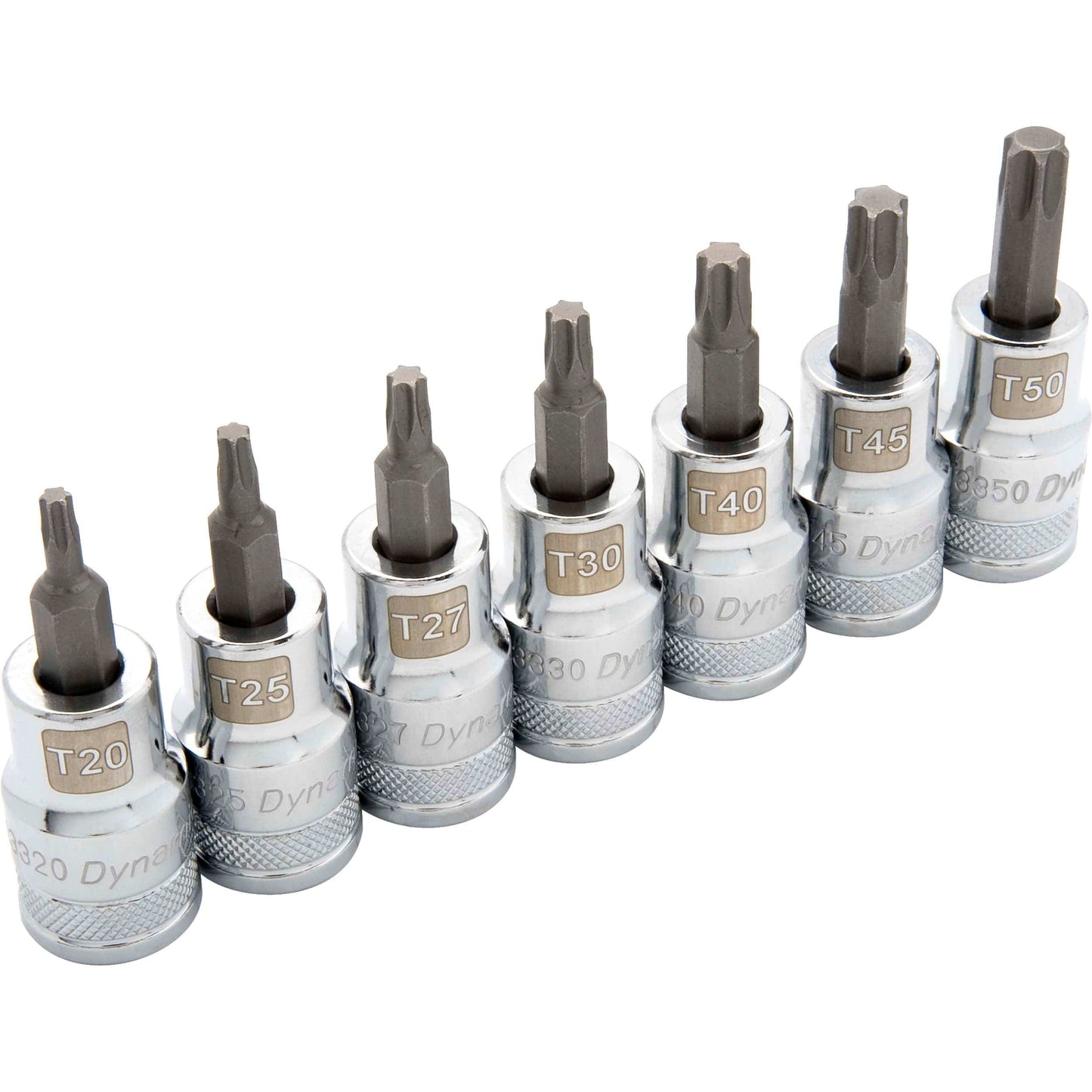 1/2" Drive 7pc Standard Torx® Socket Set -  T20 - T50 alt 0