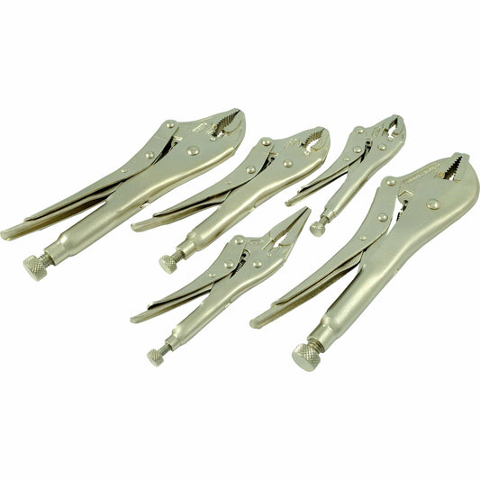 Locking Plier Set, 5pc alt 0