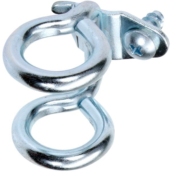 DuraHook 1 7/8" Double Ring Tool Holder for Pegboard, 10 Pack alt 0