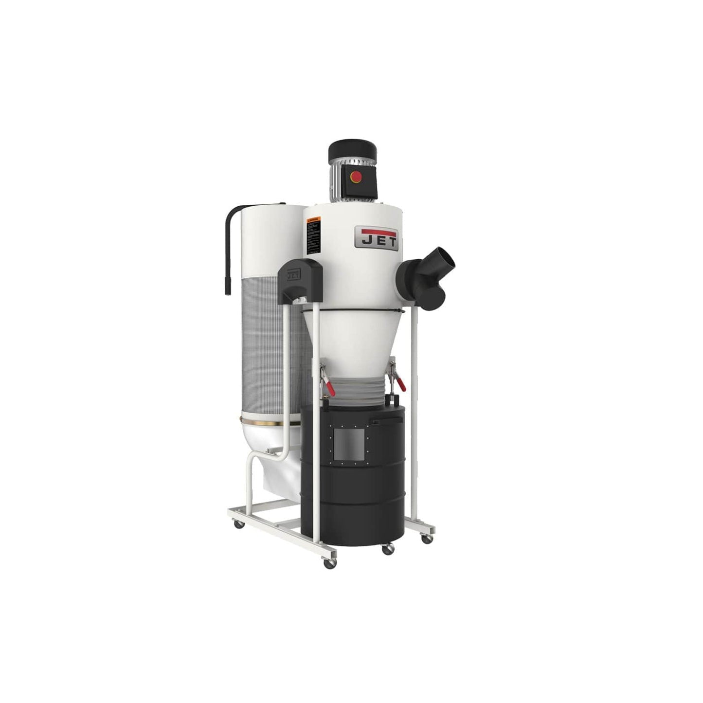 Cyclone Dust Collector with 2-Micron Canister Filter - 1-1/2 HP 1 Ph 115V - JCDC-1.5 alt 5