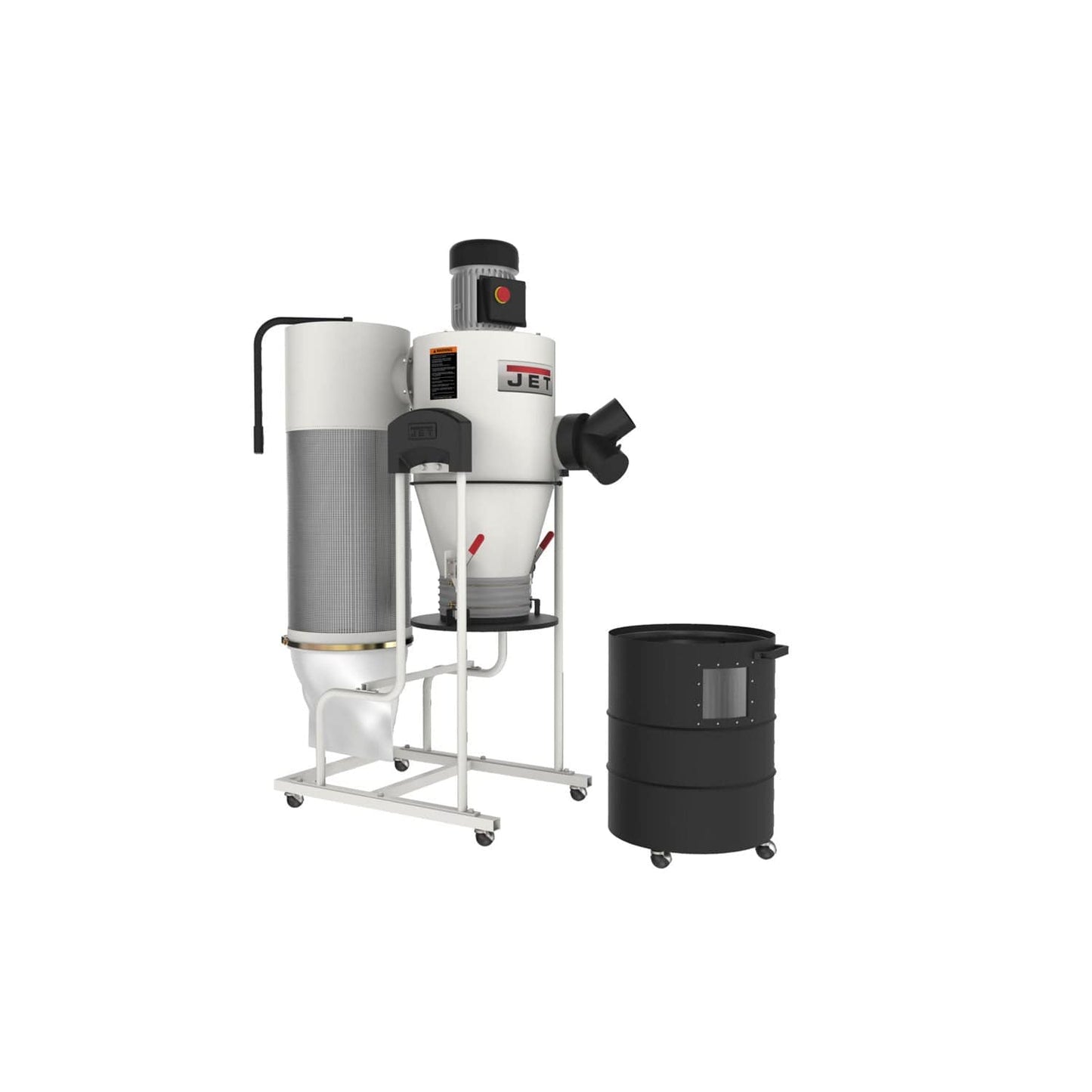Cyclone Dust Collector with 2-Micron Canister Filter - 1-1/2 HP 1 Ph 115V - JCDC-1.5 alt 5