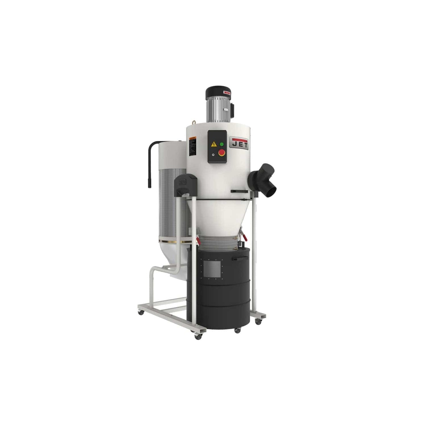 Cyclone Dust Collector with 2-Micron Canister Filter - 2 HP 1 Ph 230V - JCDC-2 alt 0