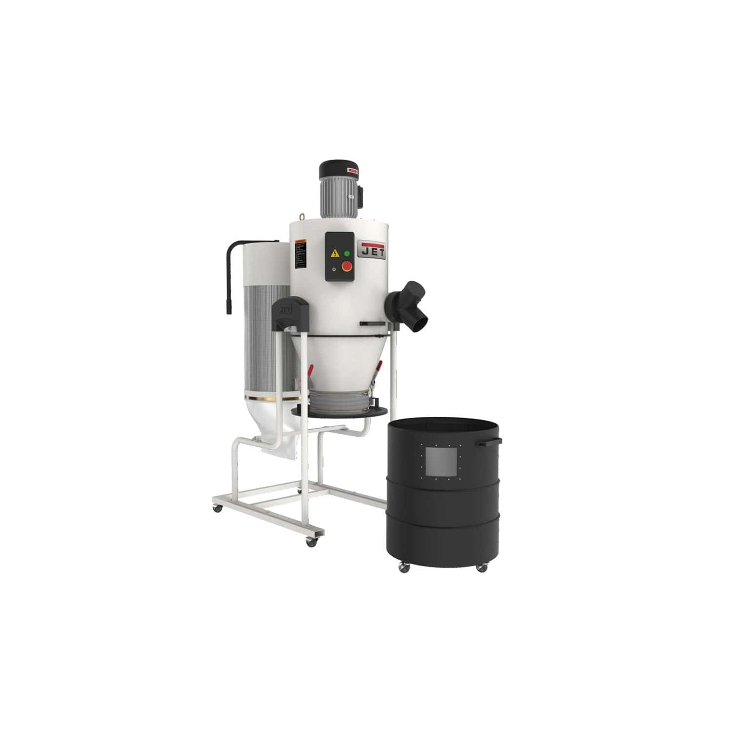Cyclone Dust Collector with 2-Micron Canister Filter - 2 HP 1 Ph 230V - JCDC-2 alt 0