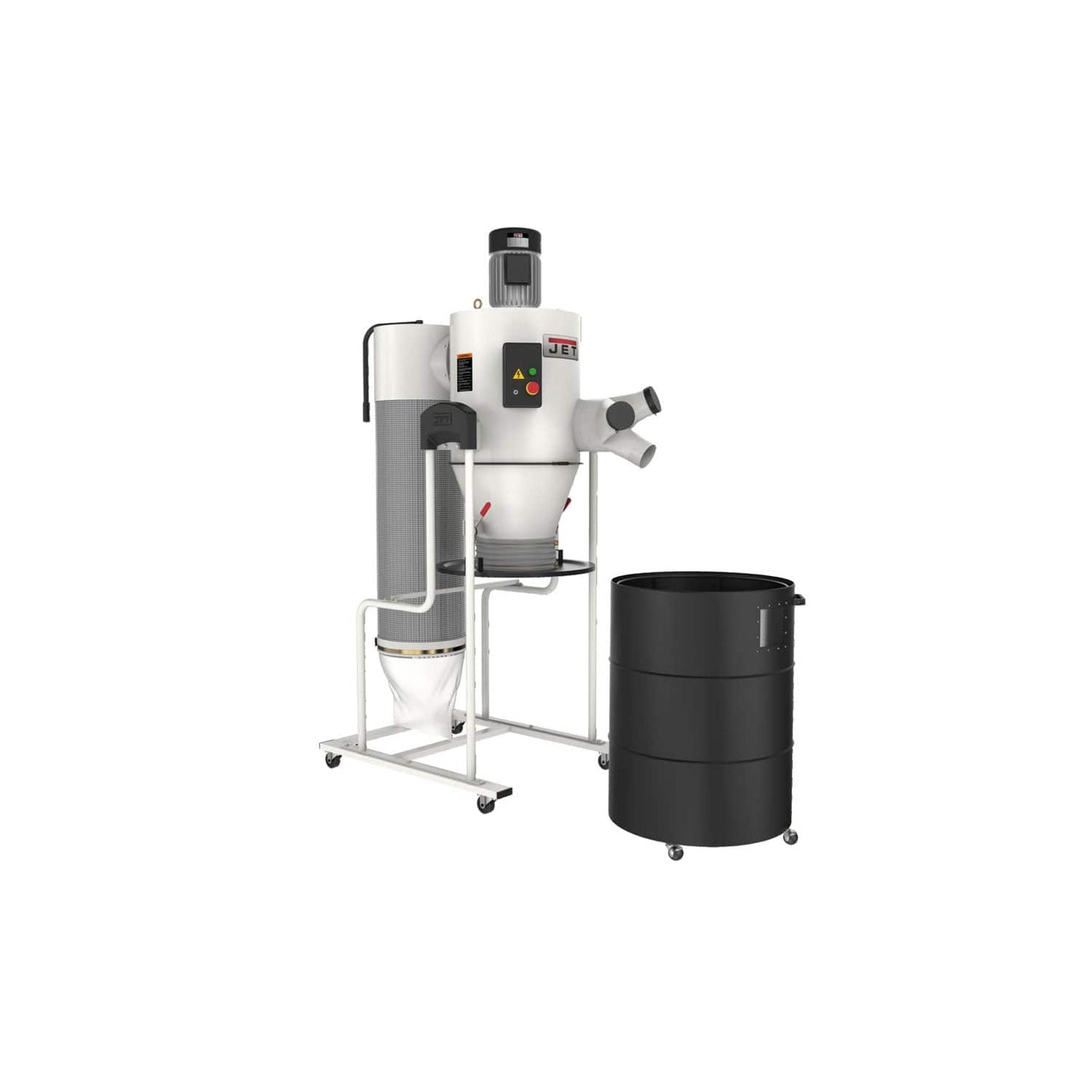 Cyclone Dust Collector with 2-Micron Canister Filter - 3 HP 1 Ph 230V - JCDC-3 alt 0