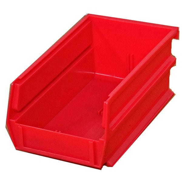 Red Stacking, Hanging, Interlocking Bins, 10 Ct alt 0