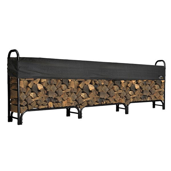 Firewood Rack-in-a-Box Heavy Duty with Cover, 12' alt 0