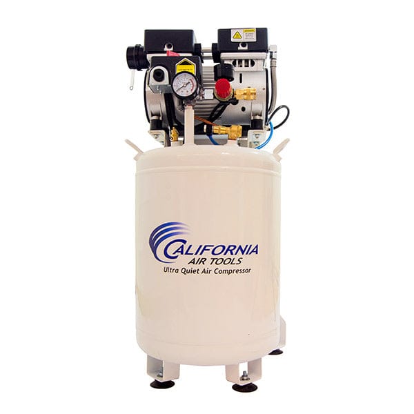 1HP 10 Gallon Oil-Free Steel Tank Air Compressor with Air Drying System and Aftercooler alt 0