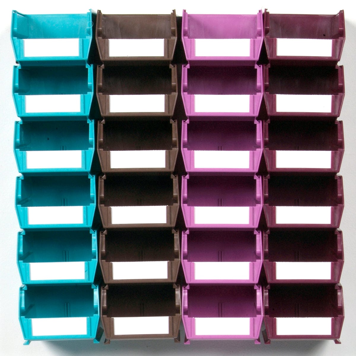Multi-Colored 26 PC Wall Storage Unit - Small alt 0