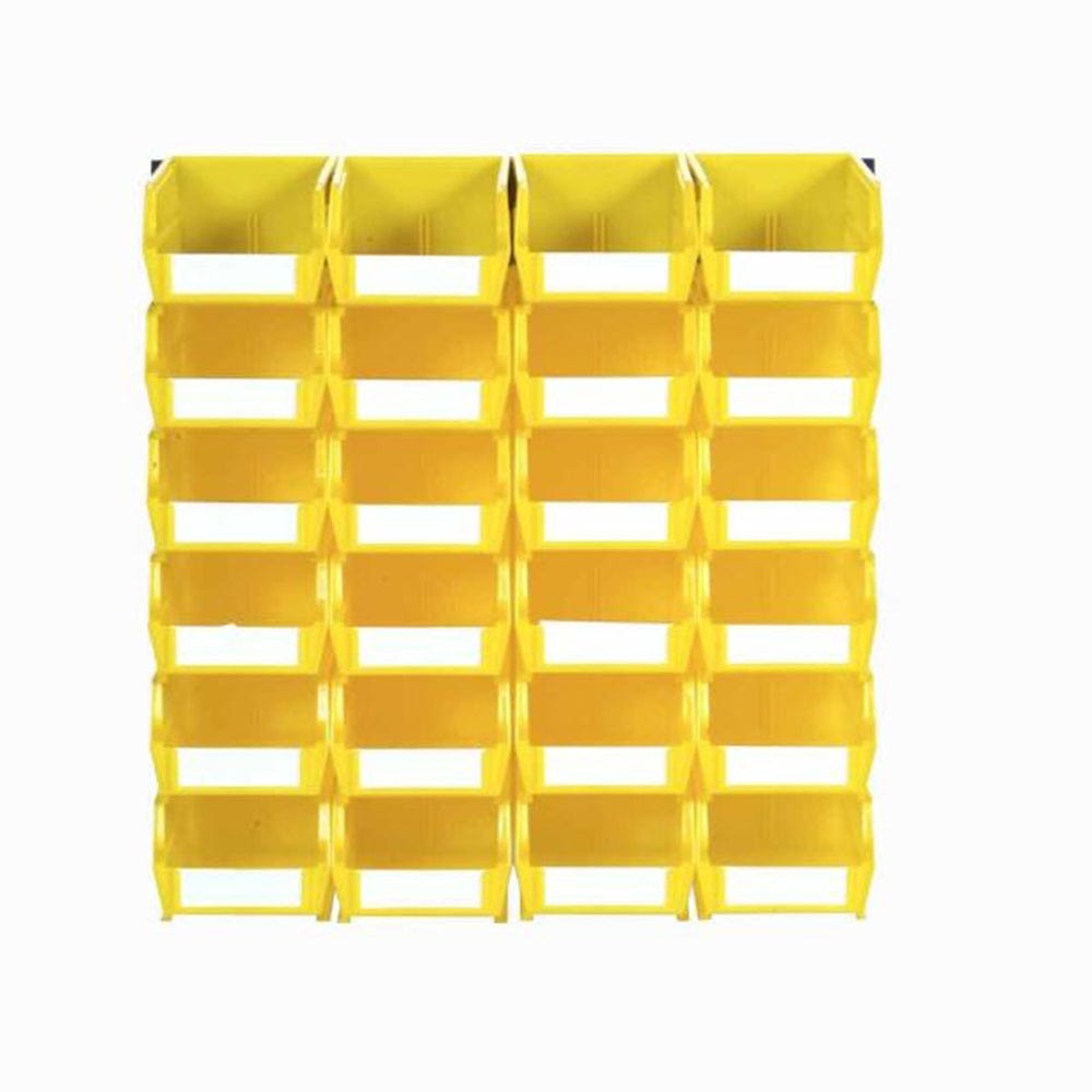 Yellow 26 PC Wall Storage Unit - Medium alt 0