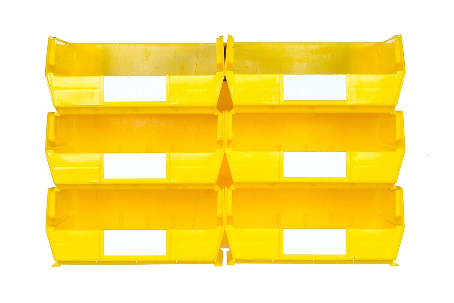 Yellow 8 PC Wall Storage Unit - Large alt 0