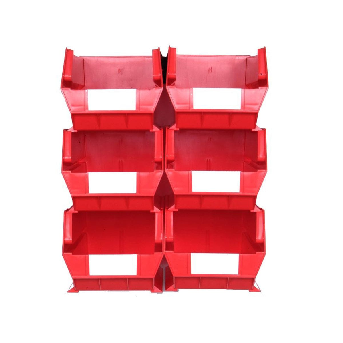 Red 8 PC Wall Storage Unit - Extra Large alt 0