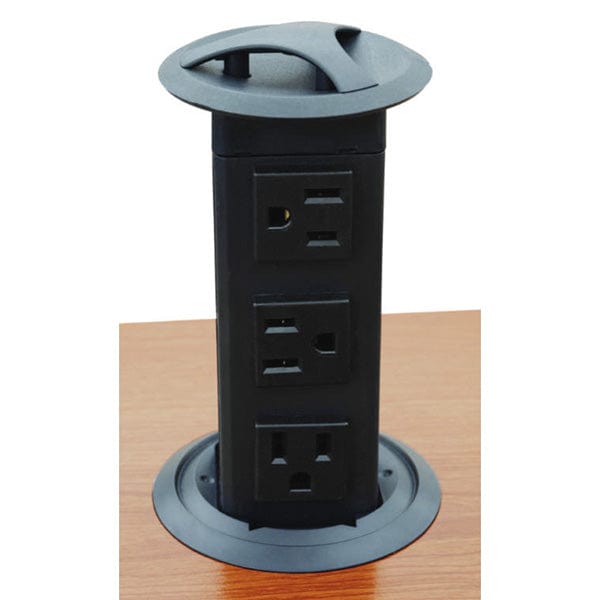 Power Pop-Up Station - Three Outlets alt 0