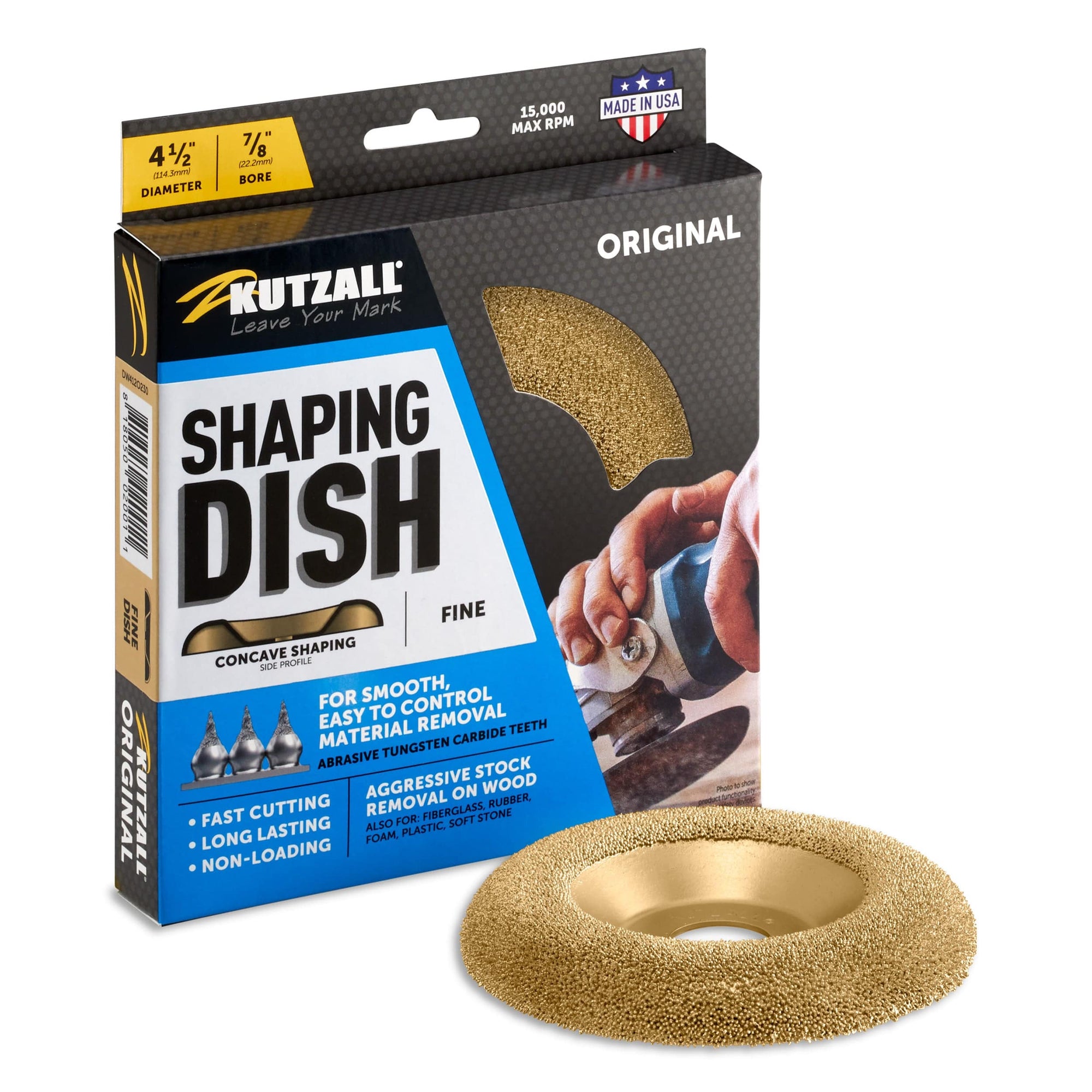 Original Shaping Dish - 4-1/2" Diameter - Fine alt 0