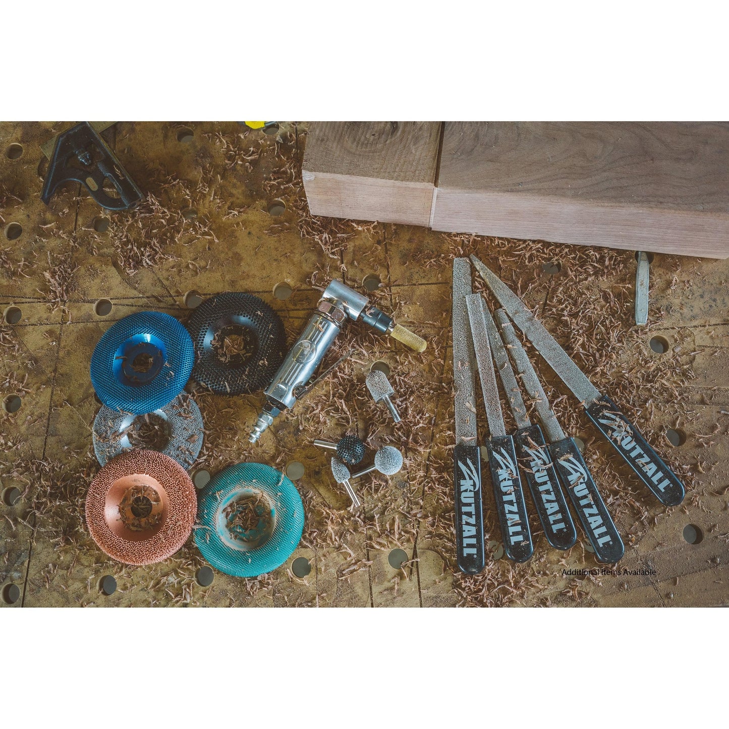Original Half-Round Hand Rasp - 6" - Coarse alt 0