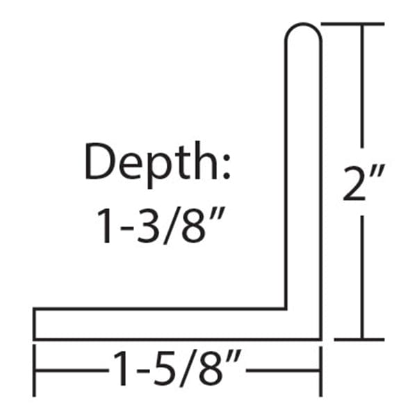 Matte Black Adjustable Floor Guides For Wood Doors alt 1