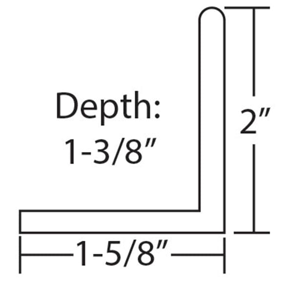 Stainless Steel Adjustable Floor Guides For Wood Doors alt 1