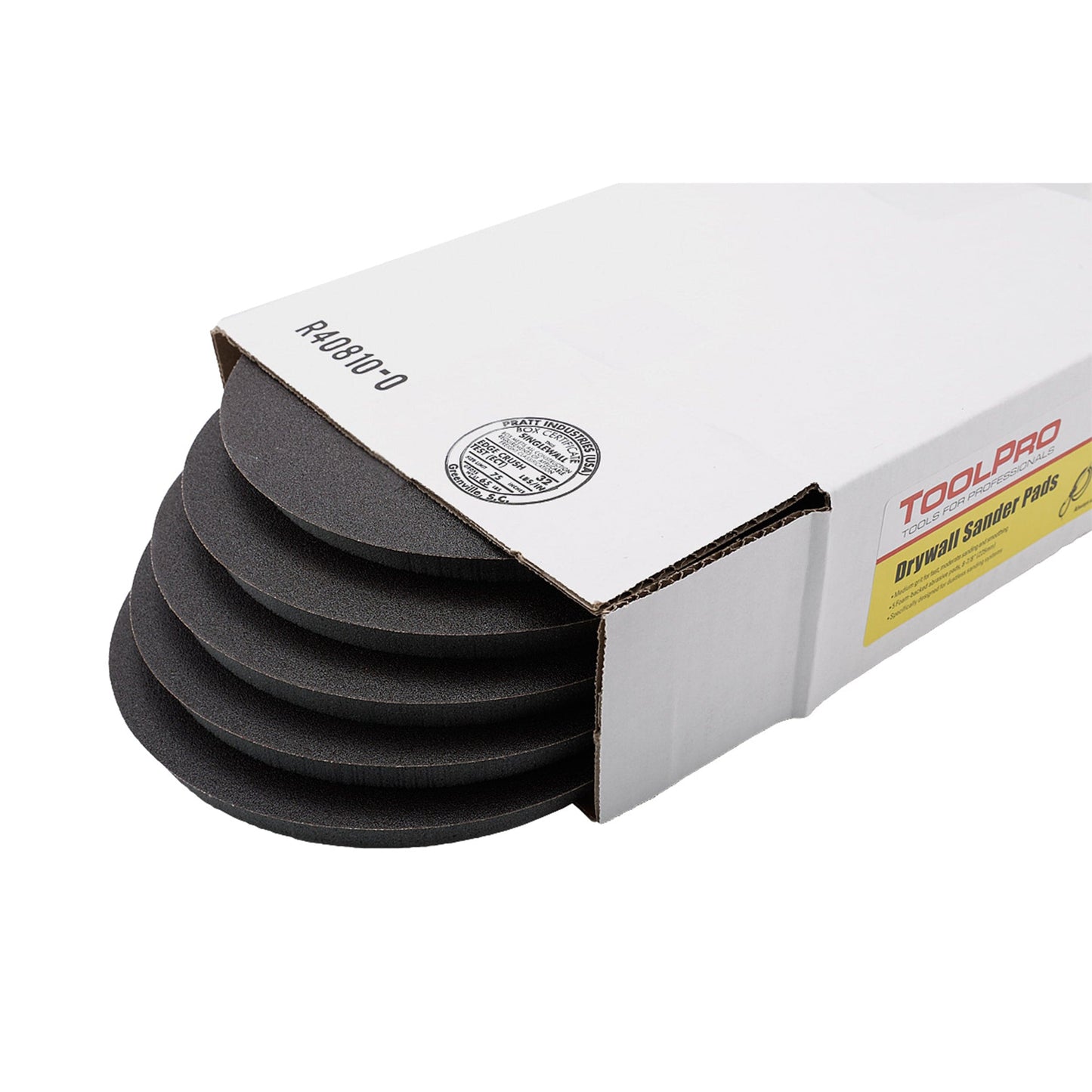 ToolPro 100G Drywall Sander Pads, 5-Pack alt 0