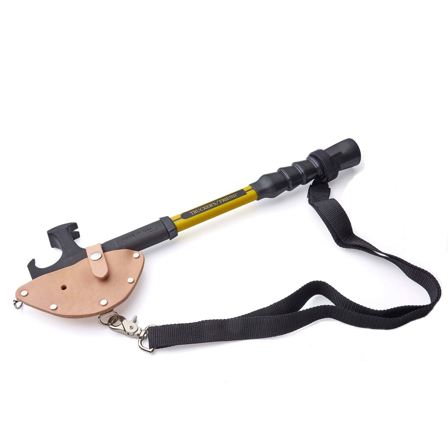 Deluxe Leather Sheath with Shoulder Strap and Belt Loop alt 0