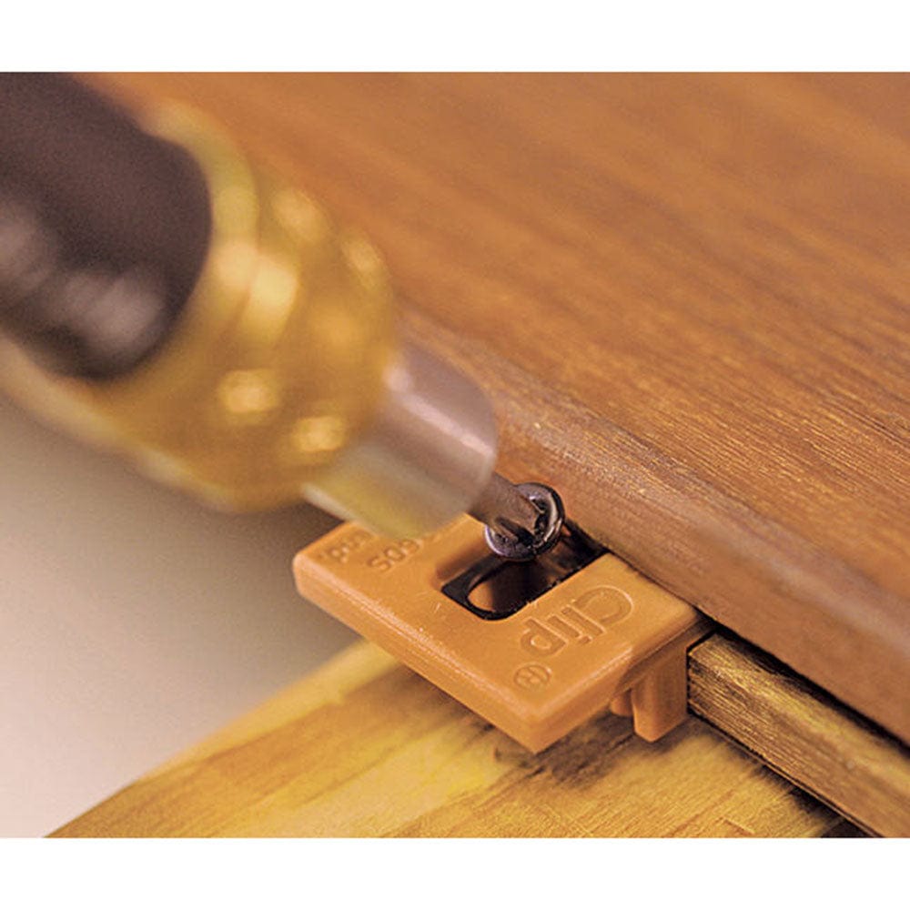 Extreme4 Ipe Clip Hidden Deck Fastener Kit, (525 pc), Brown alt 0