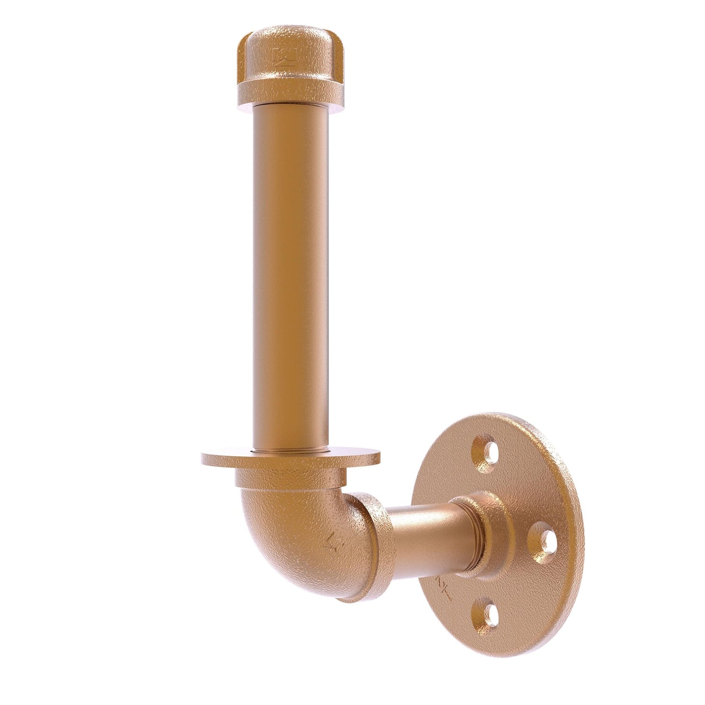Upright Toilet Paper Holder, Brushed Bronze Finish alt 0