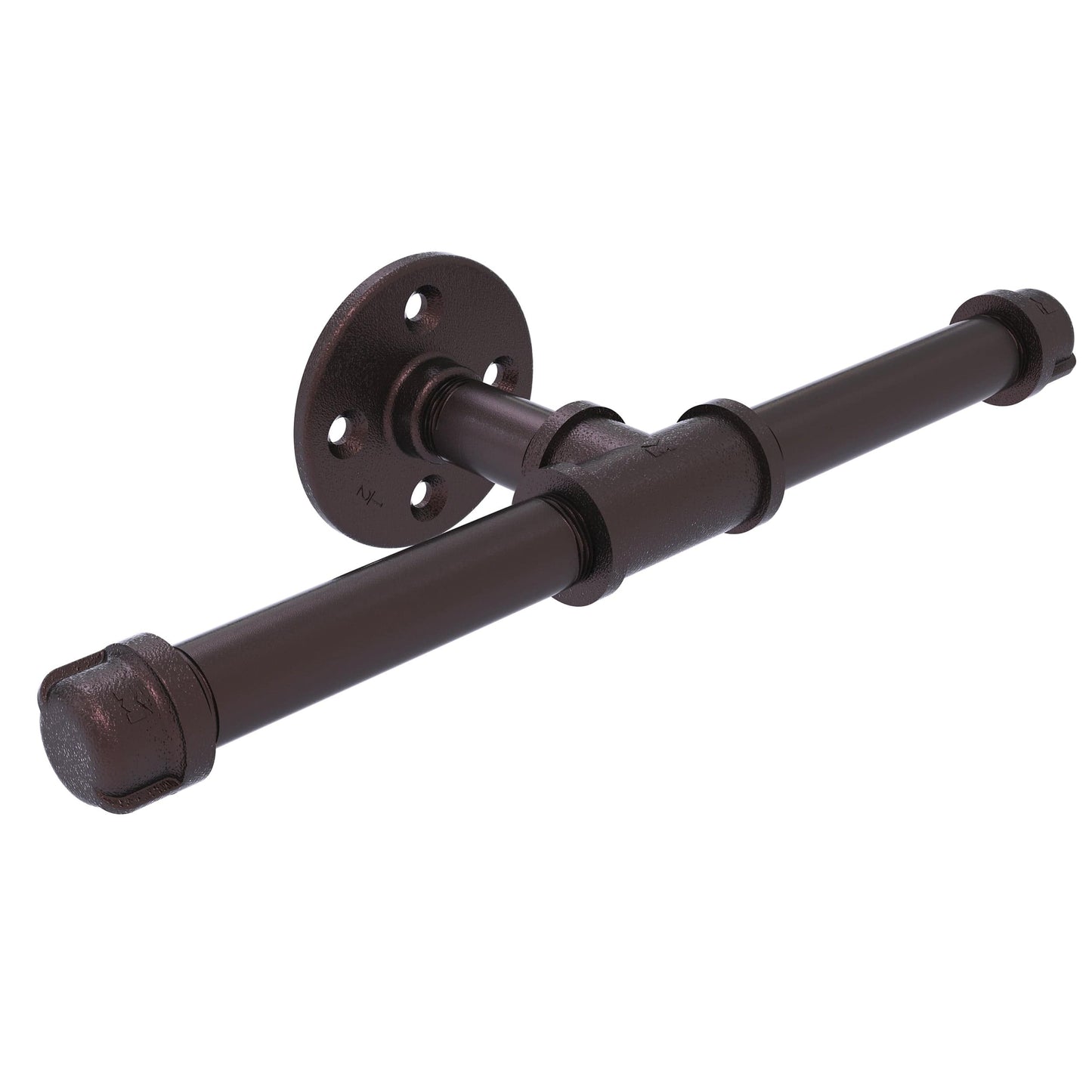 Double Roll Toilet Paper Holder, Antique Bronze Finish alt 0