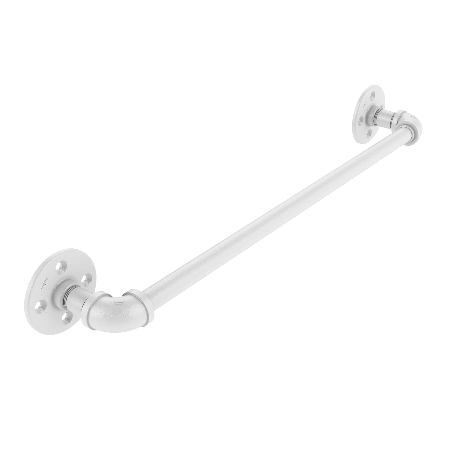 30" Towel Bar, Matt White Finish alt 0