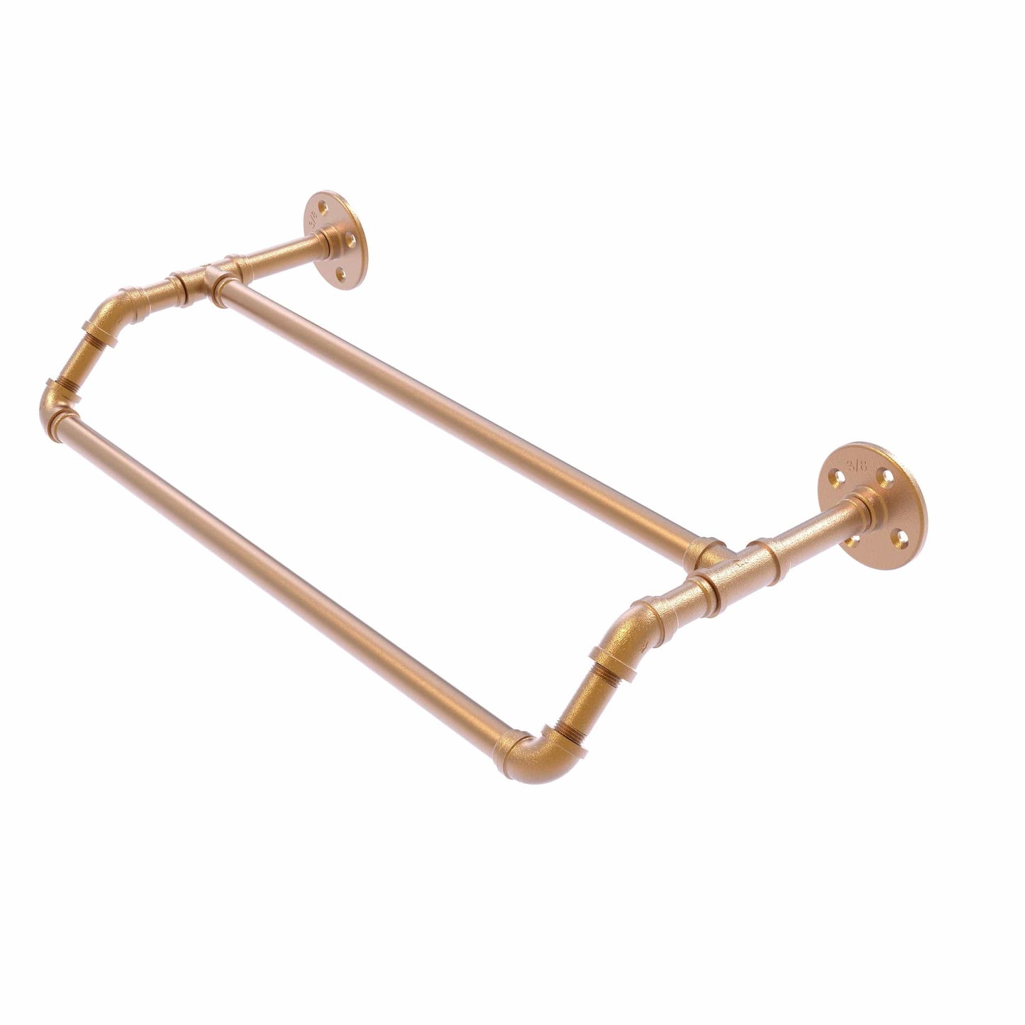 36" Double Towel Bar, Brushed Bronze Finish alt 0