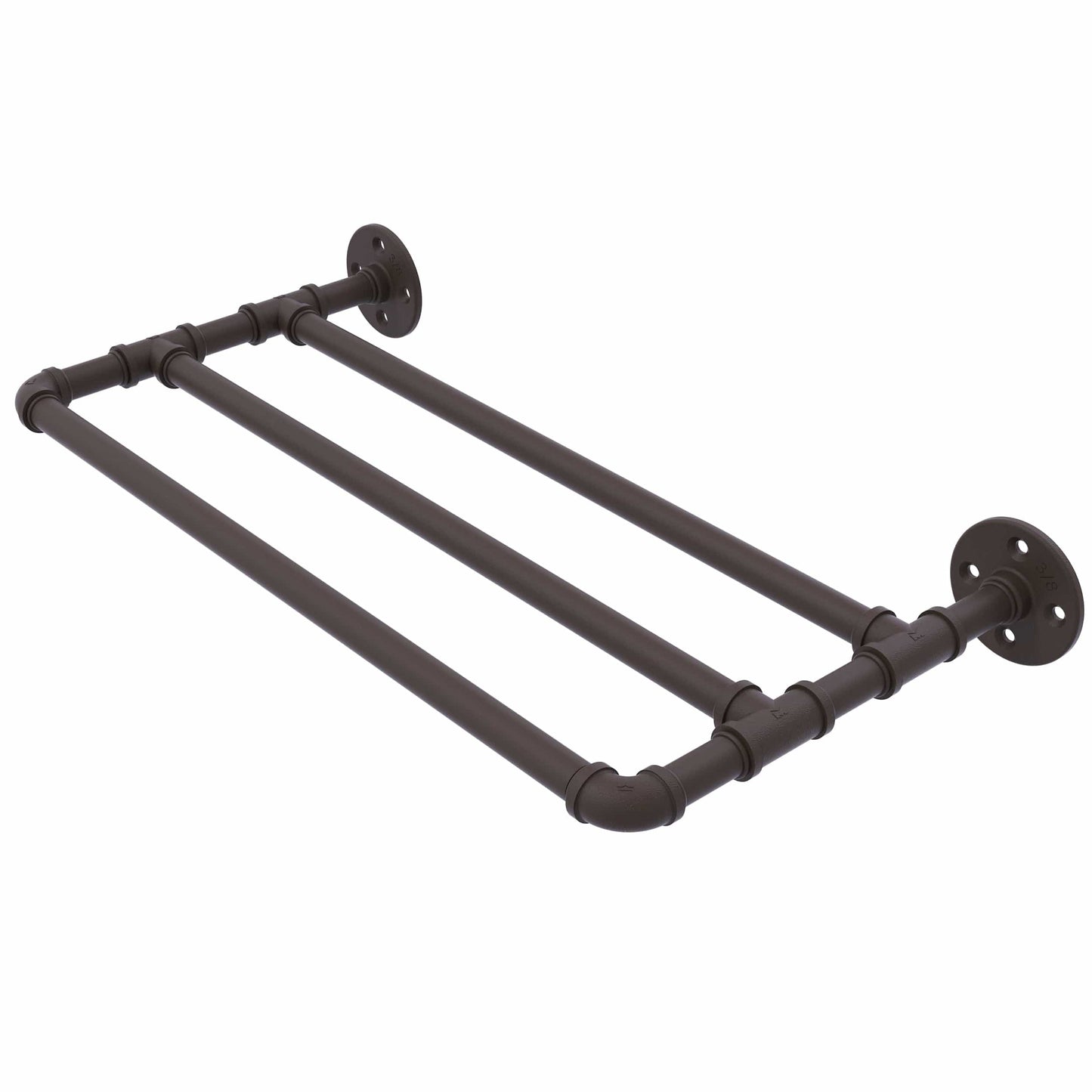 30" Wall Mounted Towel Shelf, Oil Rubbed Bronze Finish alt 0