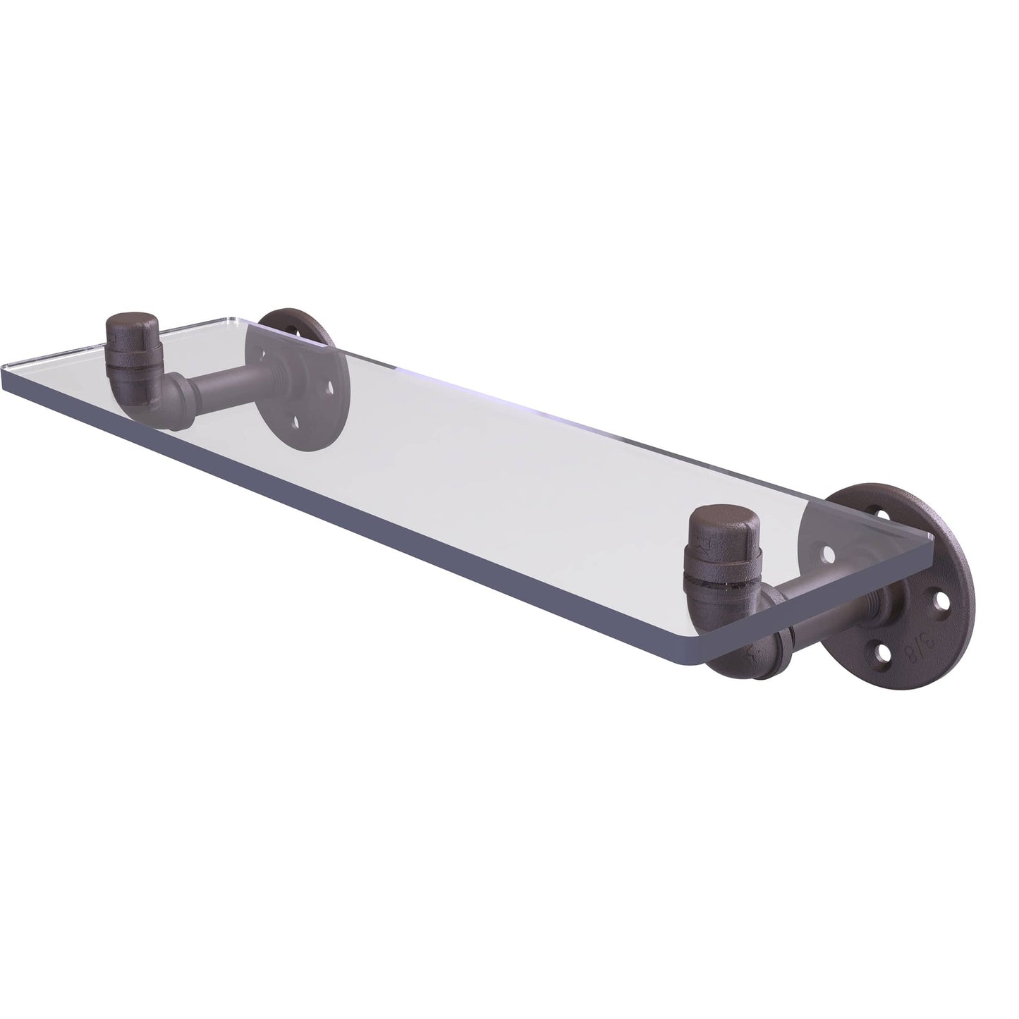 16" Glass Shelf, Oil Rubbed Bronze Finish alt 0