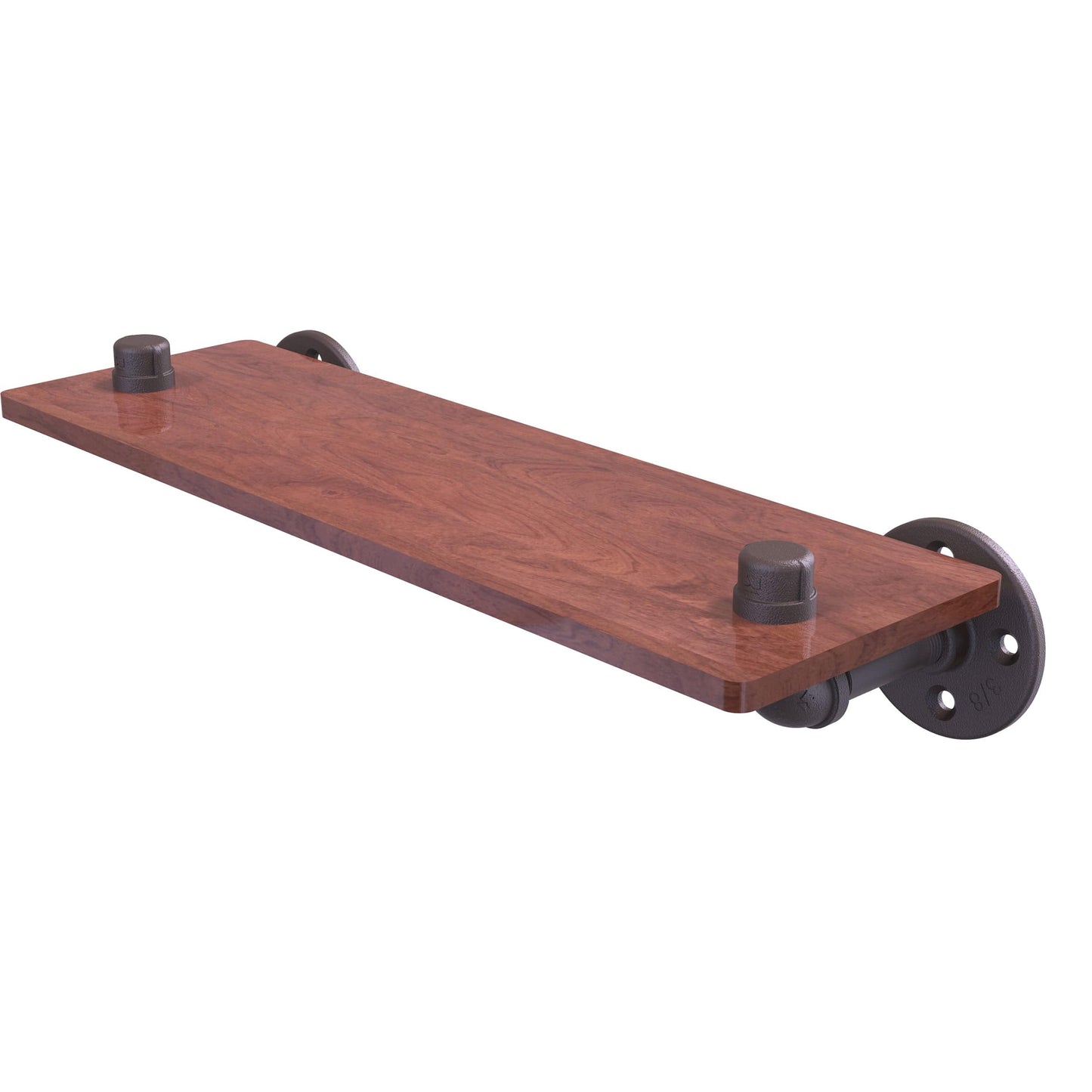 16" Ironwood Shelf, Oil Rubbed Bronze Finish alt 0