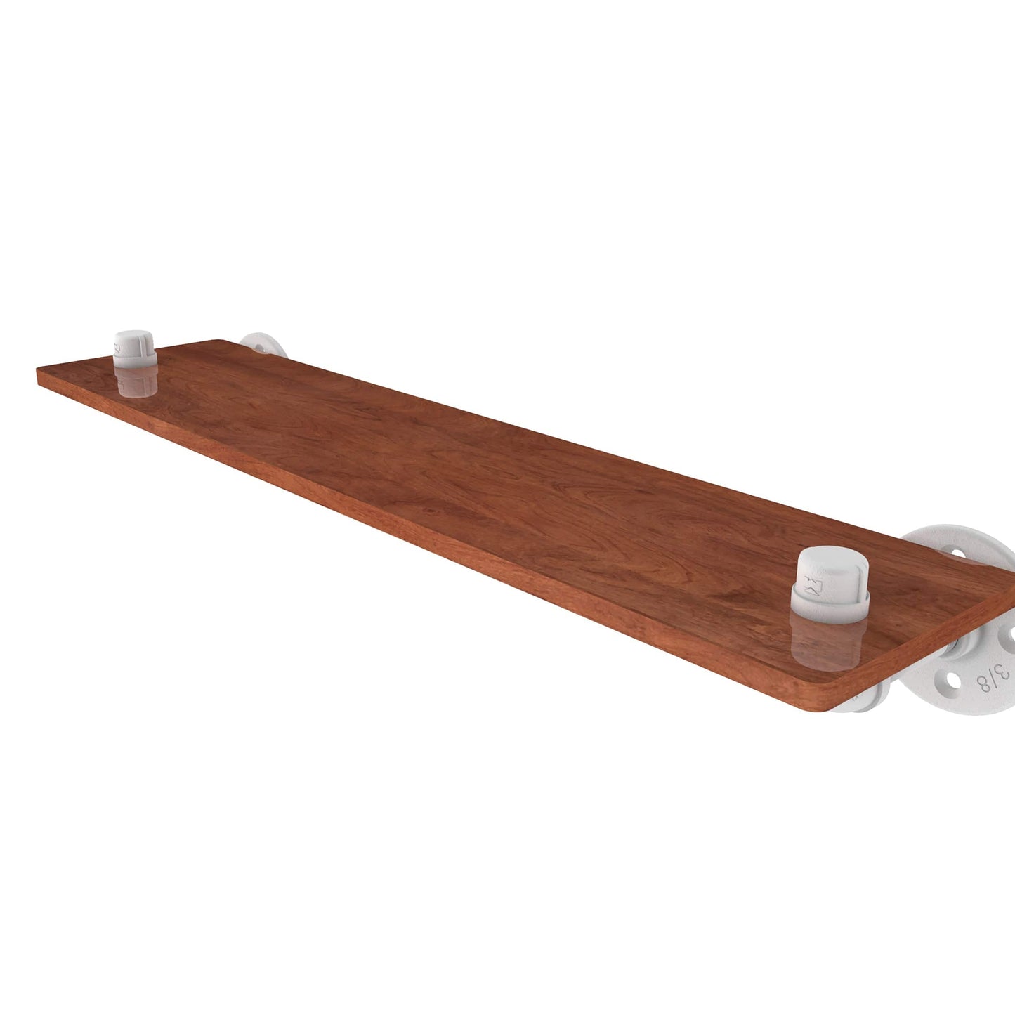 22" Ironwood Shelf, Matt White Finish alt 0