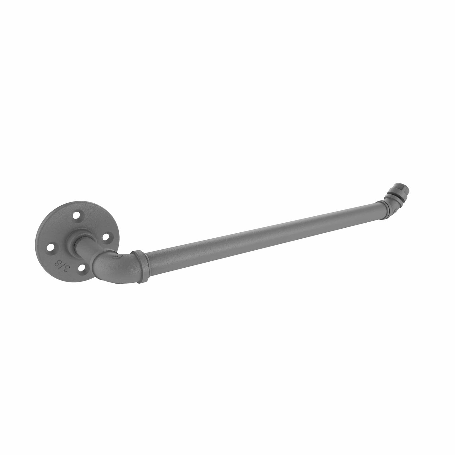 Wall Mounted Paper Towel Holder, Matt Gray Finish alt 0