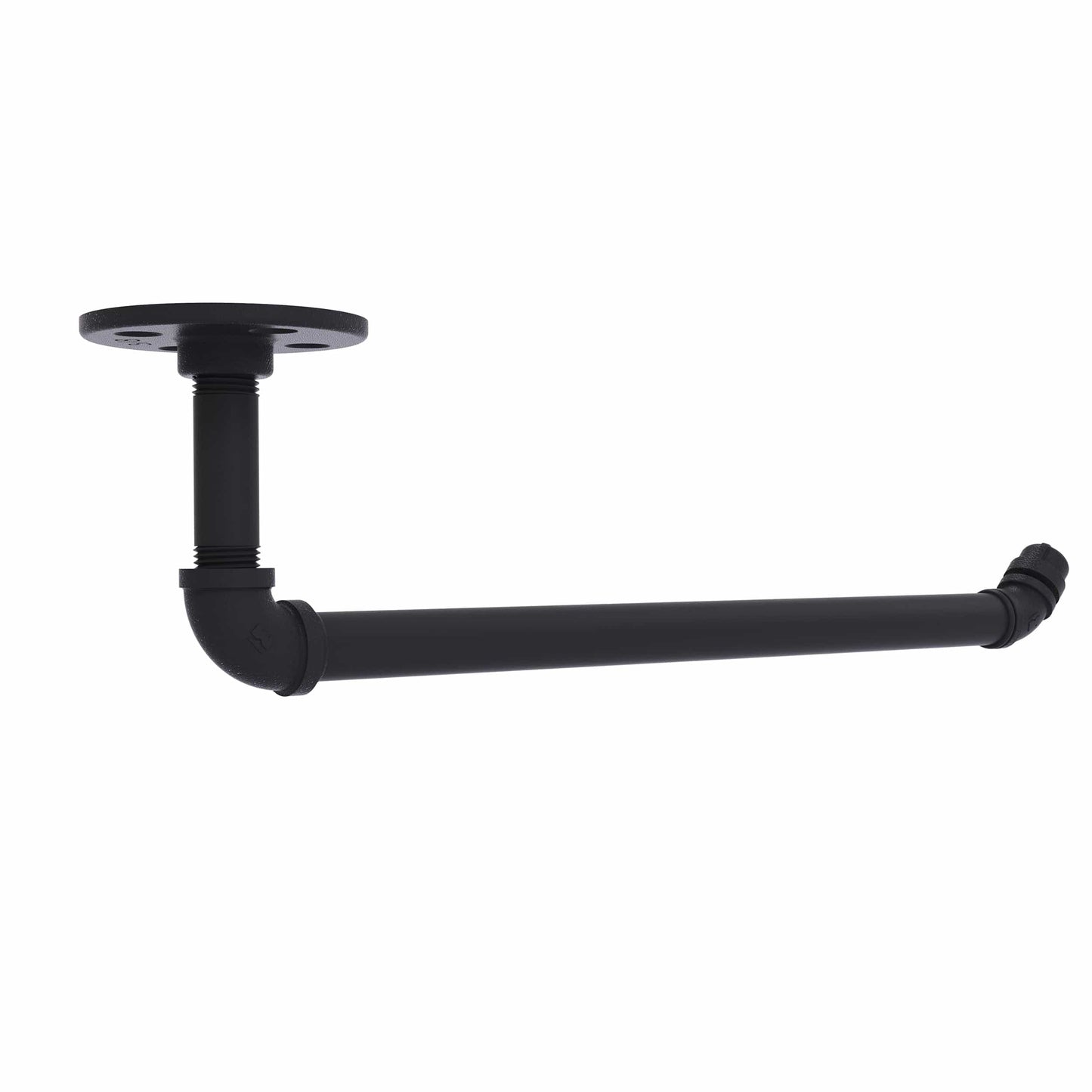 Under Cabinet Paper Towel Holder, Matt Black Finish alt 0