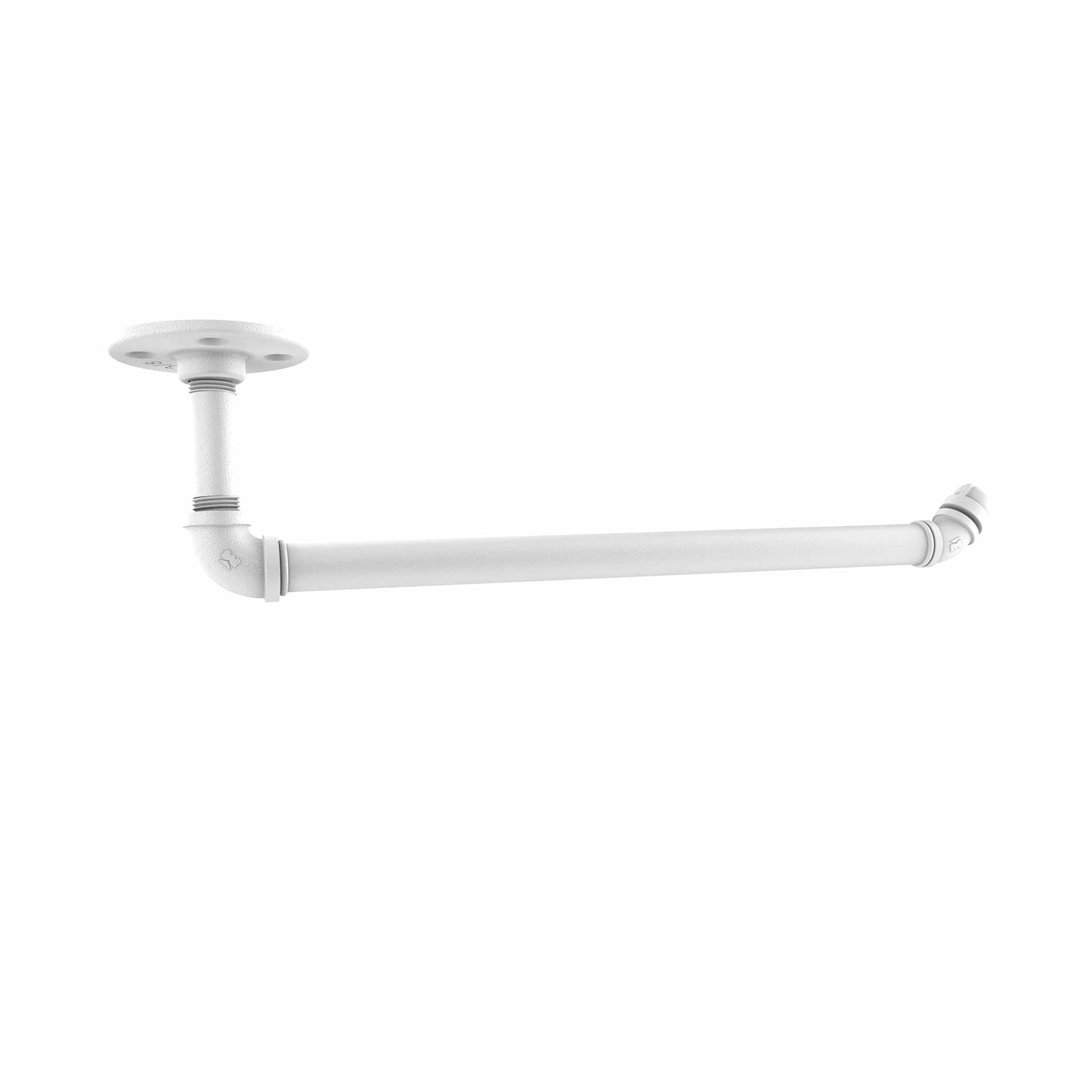 Under Cabinet Paper Towel Holder, Matt White Finish alt 0