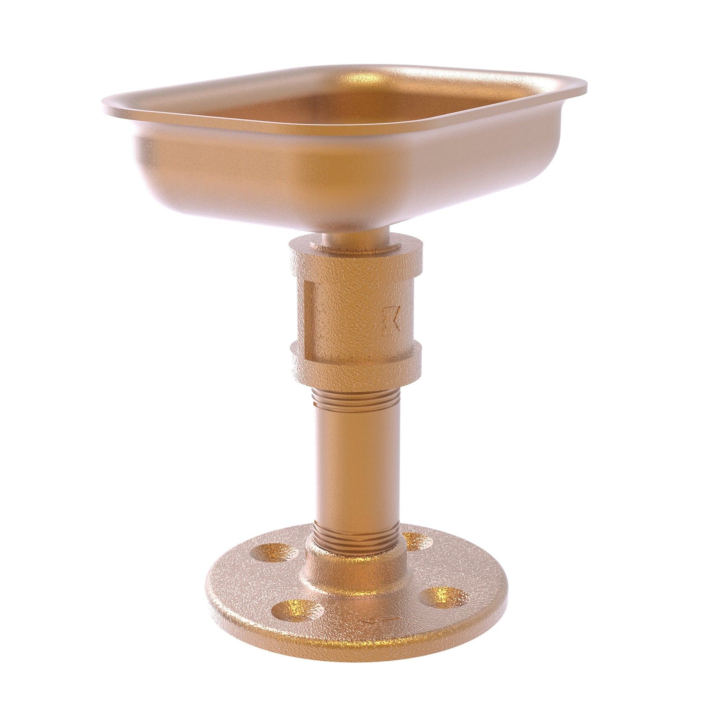 Vanity Top Soap Dish, Brushed Bronze Finish alt 0